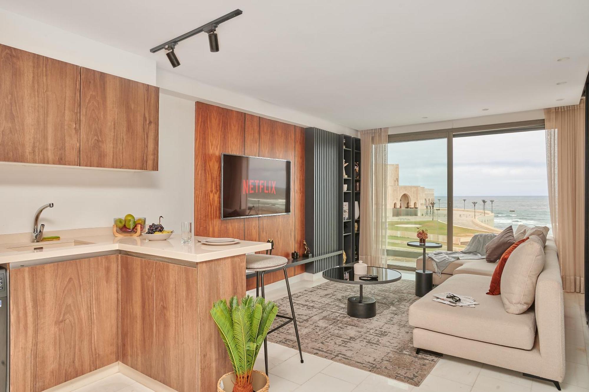 Apartment Sea View B14 - Mosquee Hassan II - By Thecasaedition Casablanca Zewnętrze zdjęcie